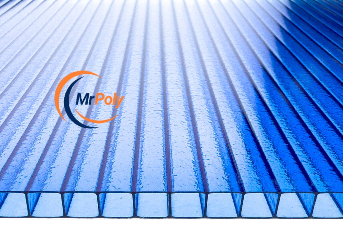 ورق پلی کربنات دوجداره رنگی